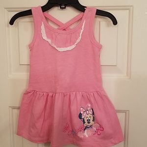 Minnie Mouse sundress w/diaper cover